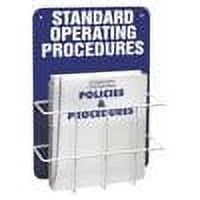 Brady Operation Procedures Center,4-3/4 In. D SM681A
