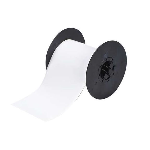 Brady Label Tape Cartridge, White, Labels/Roll: Continuous B30C-4000-424