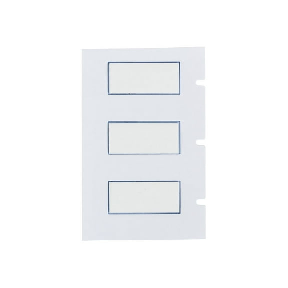 Brady Sleeve Label, White, Polyolefin, 1 in W M6-250-1-342-WT
