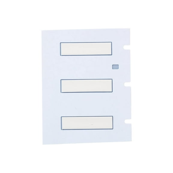 Brady Sleeve Label, White, Polyolefin, 1 in W M6-125-1-342-WT