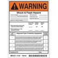 thumbnail image 1 of Brady Permanent Adhesive Label,7x5in,Vinyl,PK5 121081, 1 of 1