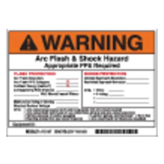 Brady Permanent Adhesive Lbl,5inx7in,Vinyl,PK5 121087