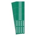 thumbnail image 1 of Brady Pipe Marker, Adhesive, White, Nitrogen, PK5, 7198-3C-PK 7198-3C-PK, 1 of 1