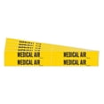 thumbnail image 1 of Brady Pipe Marker,Black,Medical Air,PK5, 7184-4-PK 7184-4-PK, 1 of 1