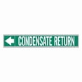thumbnail image 1 of Brady Pipe Marker,Conden Return,Wht Leg.,1in.H 108857, 1 of 1