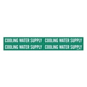 Brady Pipe Mkr,Cooling Water Supply,3/4to2-3/8 7072-4