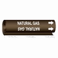 thumbnail image 1 of Brady Pipe Marker,Natural Gas, 5841-I 5841-I, 1 of 1