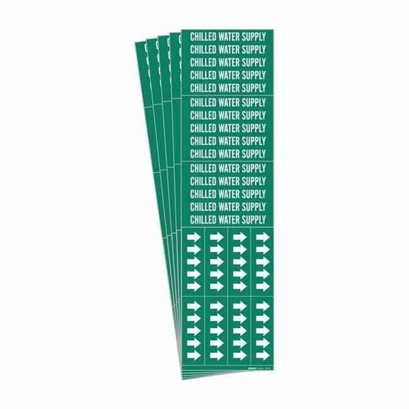 Brady Pipe Marker,PK5, 7047-3C-PK 7047-3C-PK