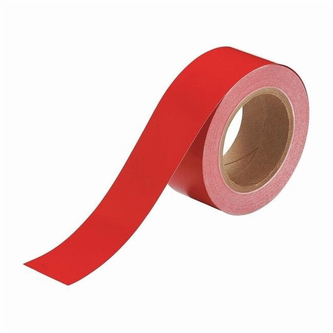 Brady Pipe Marking Tape,Red,2in W,90ft Roll L 55261