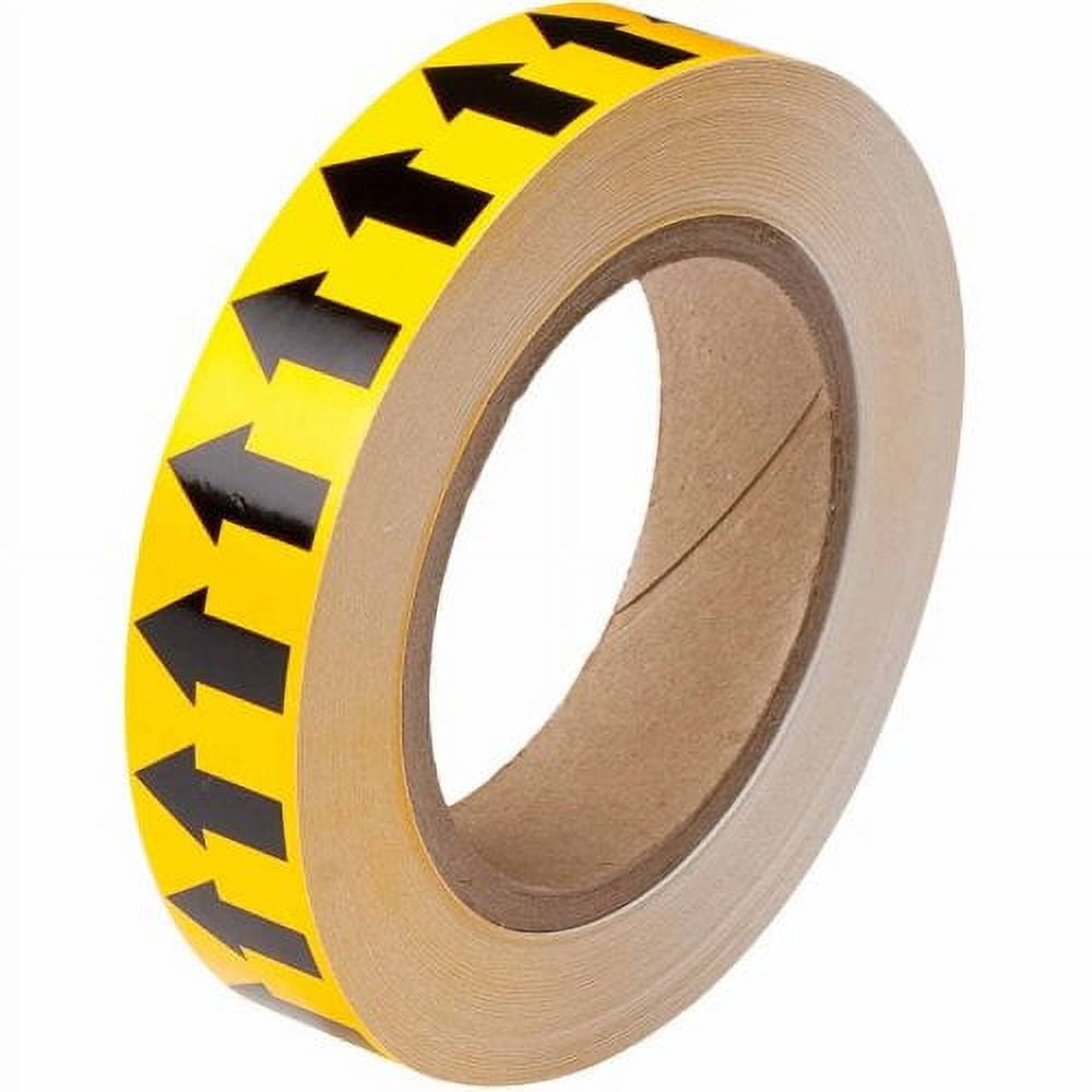 Brady Pipe Marking Tape,Yllw,1in W,90ft Roll L 91424