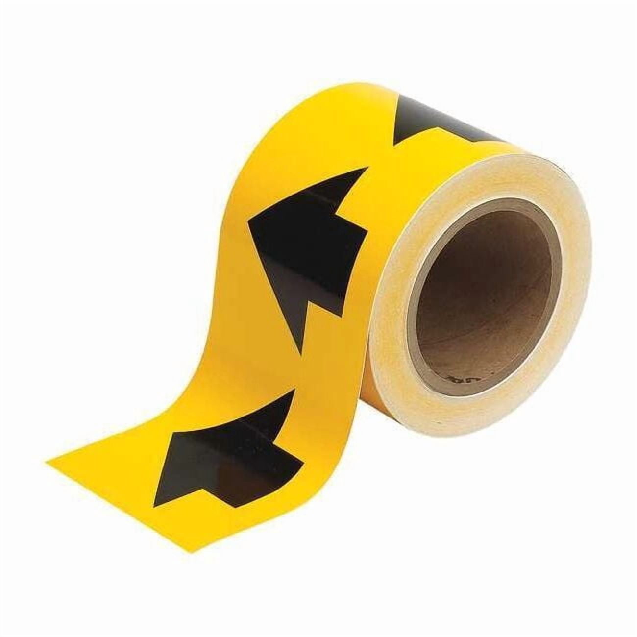 Brady Pipe Marking Tape,Yllw,4in W,90ft Roll L 91287