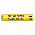 thumbnail image 1 of Brady Pipe Mrkr,Fuel Oil Supply,1-1/2to2-3/8In, 4065-B 4065-B, 1 of 5