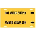 thumbnail image 1 of Brady Pipe Mrkr,Hot Water Supply,10in H,32in W  4082-H, 1 of 6