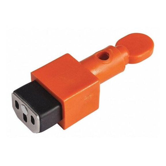 Brady Plug Lockout,1-1/4" W,Nylon,3-7/16" L 148081