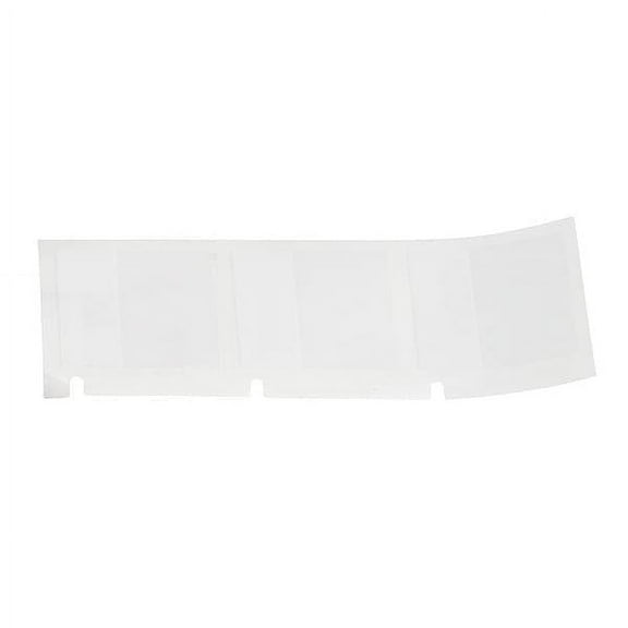 Brady Wraparound Label, White, Vinyl, 1 in W M4-49-427