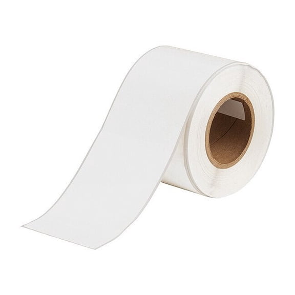 Brady Printer Label Roll,Vinyl,4" W J50C-4000-2595