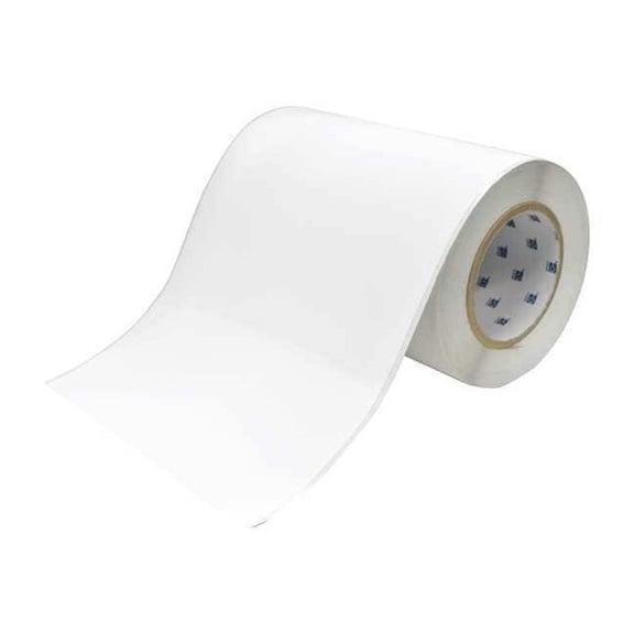 Brady ContinuousLabelStock,White,Matte,8inW J50C-8000-2595