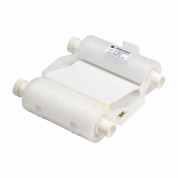 Brady Printer Ribbon, 4-21/64" W, 200 ft. L, White B30-R6700-WT