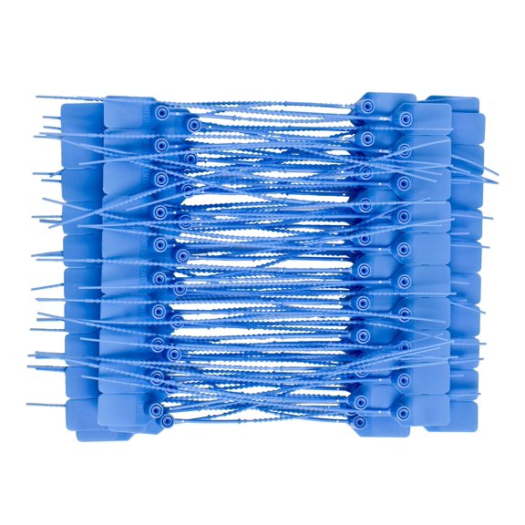 Brady Pull-Tite Seals, Blue (Pack of 100) CA3