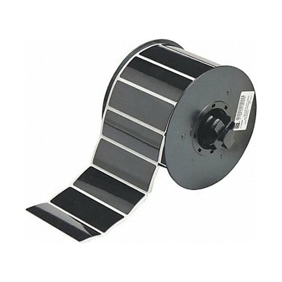 Brady Raised Profile Label,Black,3.000 In. B30EP-176-593-BK