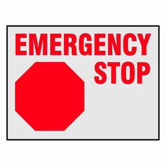 Information Label,3-1/2 In. H,PK8 27411LS