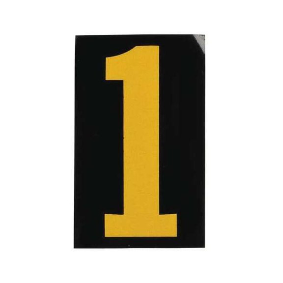 Brady Reflective Numbers And Letters,1,PK25 5000-1