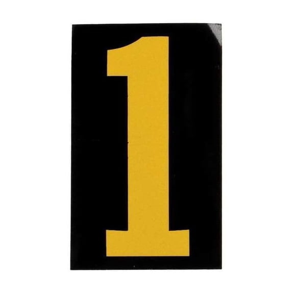 Brady Reflective Numbers And Letters,1,PK25 5905-1