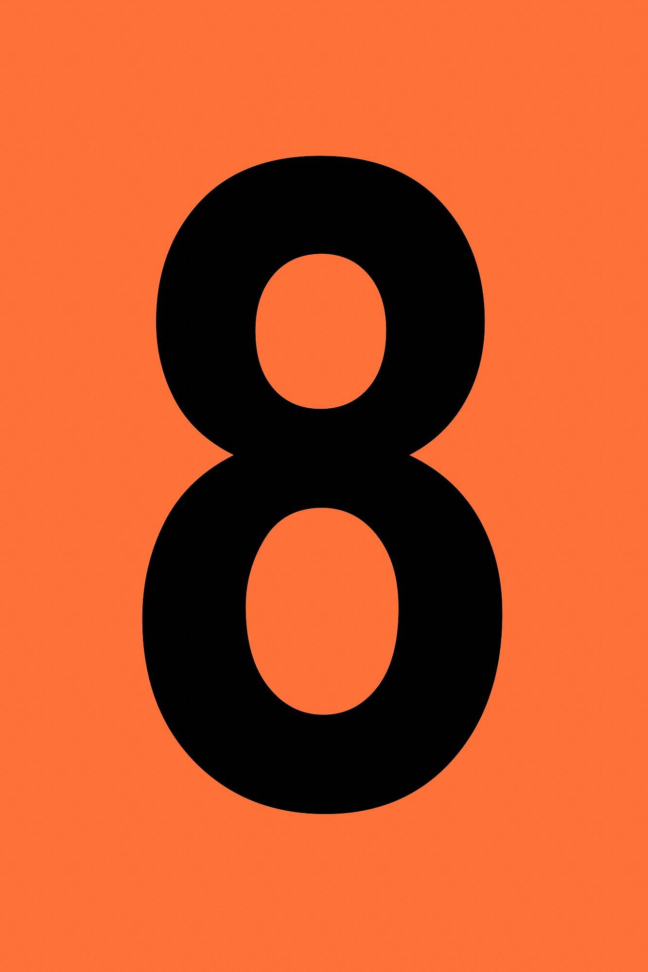 Brady Reflective Numbers And Letters,8,PK25  5910-8
