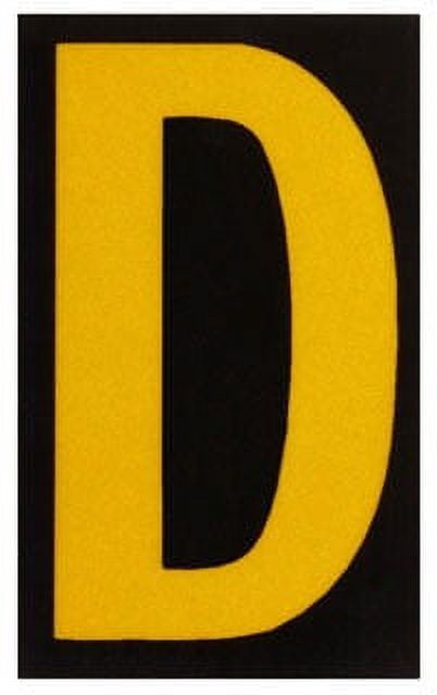 Brads 5000-d Reflective Letter Car - Walmart.com