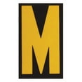 thumbnail image 1 of brady 5000-m reflective numbers and letters, m, pk 25, 1 of 1