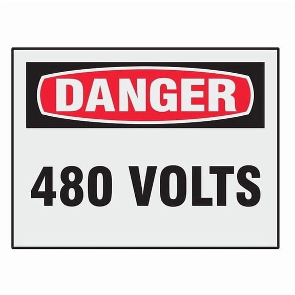 Danger Label,Electrical Hazard,PK8, 21000LS 21000LS