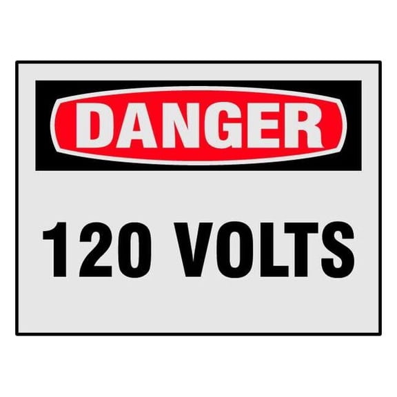 Danger Label,Electrical Hazard,PK8, 21001LS 21001LS