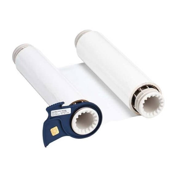Brady Ribbon Cartridge, 8-3/4" W, 200 ft. L, White 13512