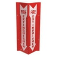 thumbnail image 1 of Brady Fire Extinguisher Sign,18X8-1/2",FEXT SP818V, 1 of 1