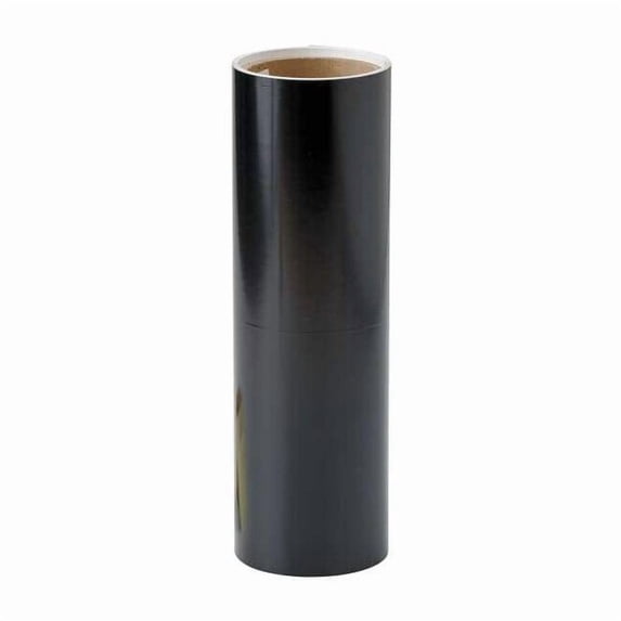 Shadow Roll Vinyl, Adhesive: Acrylic Black, 12" W x 12 ft. L, 4 mil Thick 121121