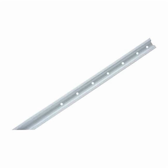 Brady Sign Post,8 ft. L,Composite,White, 97207 97207