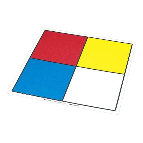 Brady NFPA Placard, Fiberglass, 11 in W x 11 in H 58656