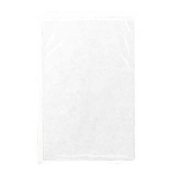 Brady Tag Envelope, Vinyl, 6 1/2 in H x 4 1/2 in W, Clear, 10 PK 81771