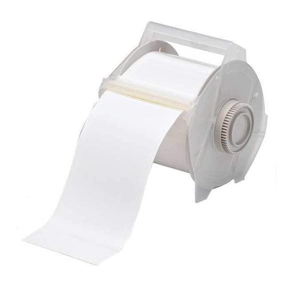Brady Label Tape Cartridge, White, Labels/Roll: Continuous 113111