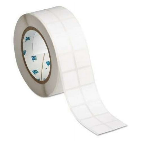 Brady Thermal Transfer Printable Labels, 0.92 in x 0.9 in, White - 1 RL (262-THT-141-488-3)