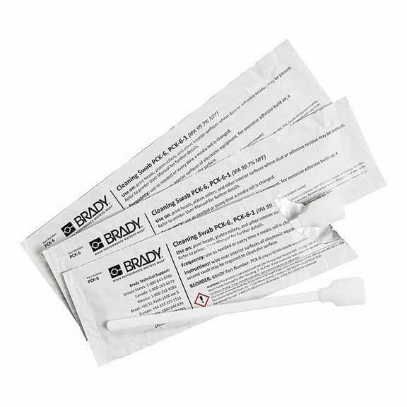Brady Cleaning Kit, PK50 PCK-6
