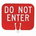 thumbnail image 1 of Brady Traffic Cone Sign,Do Not Enter,10-1/2"H 80117, 1 of 1