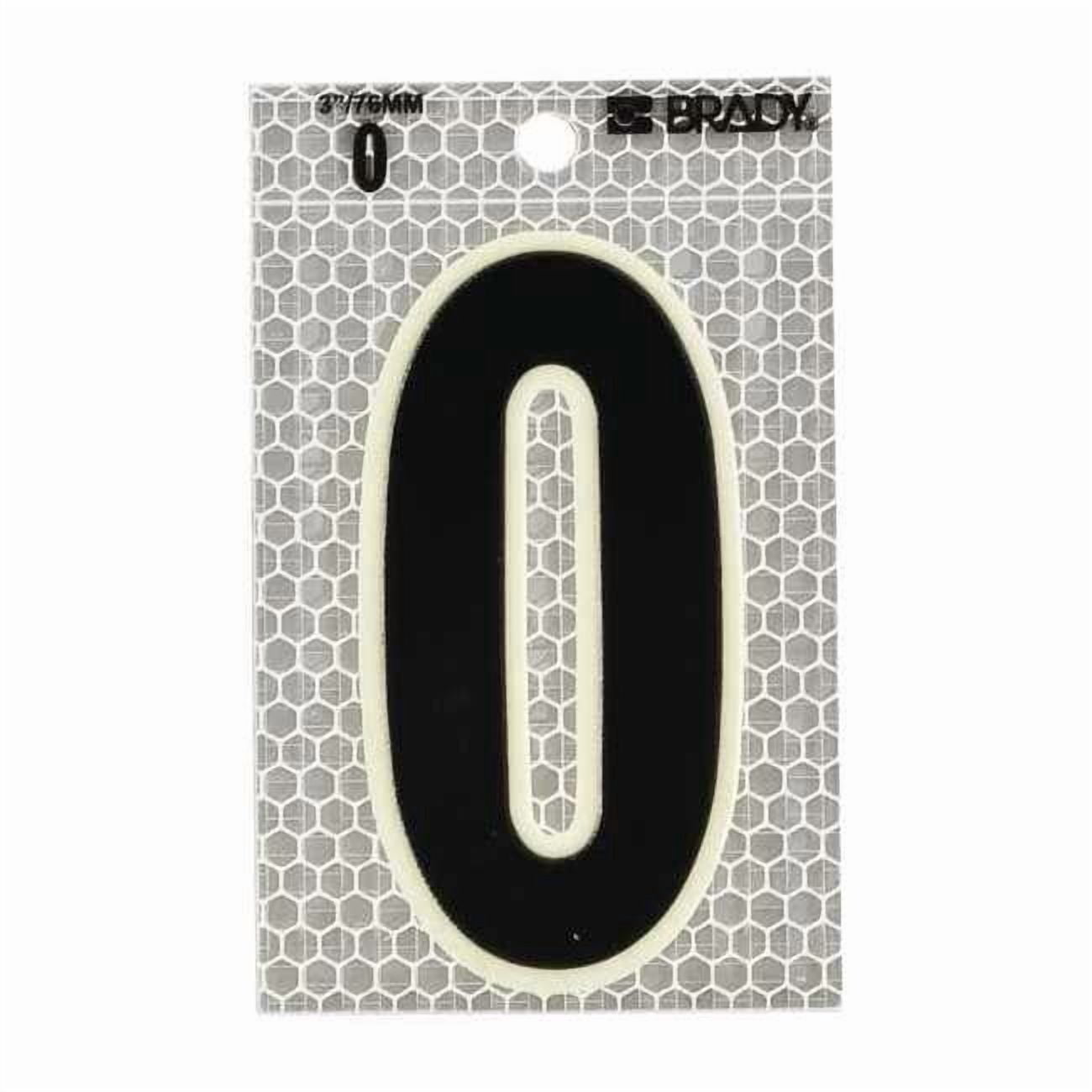 NumberLabel,3-1/2inH,2-1/2inW,PK10 3010-0