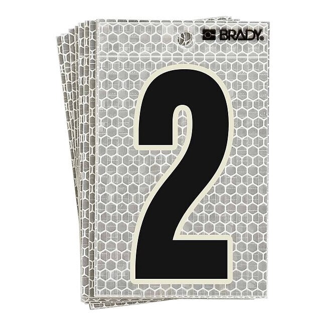 NumberLabel,6inH,3inW,PK10 3020-2