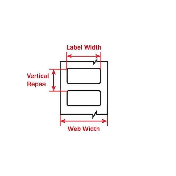 White Polyester Wire Marker, THT-17-423-1.5-SC THT-17-423-1.5-SC