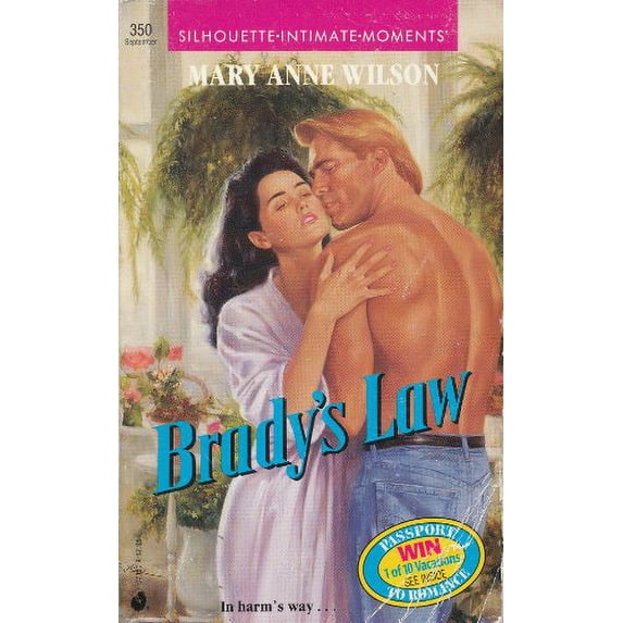 Pre-Owned Brady's Law (Silhouette Intimate Moments, No. 350) (Unknown) 037307350X 9780373073504