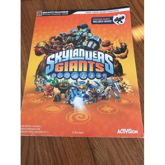 Pre-Owned Bradygames Official Strategy Guide: Skylanders Giants Official Strategy Guide (Paperback)
