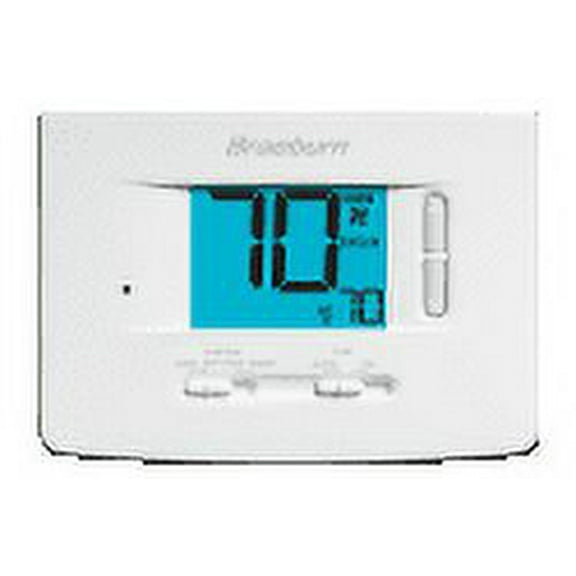 Braeburn 1220 24V/Millivolt Digital Multi Stage Economy Series N Programmable Thermostat 2H/2C