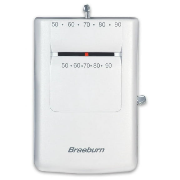 Braeburn 505 Heating Only Mechanical Thermostat - White