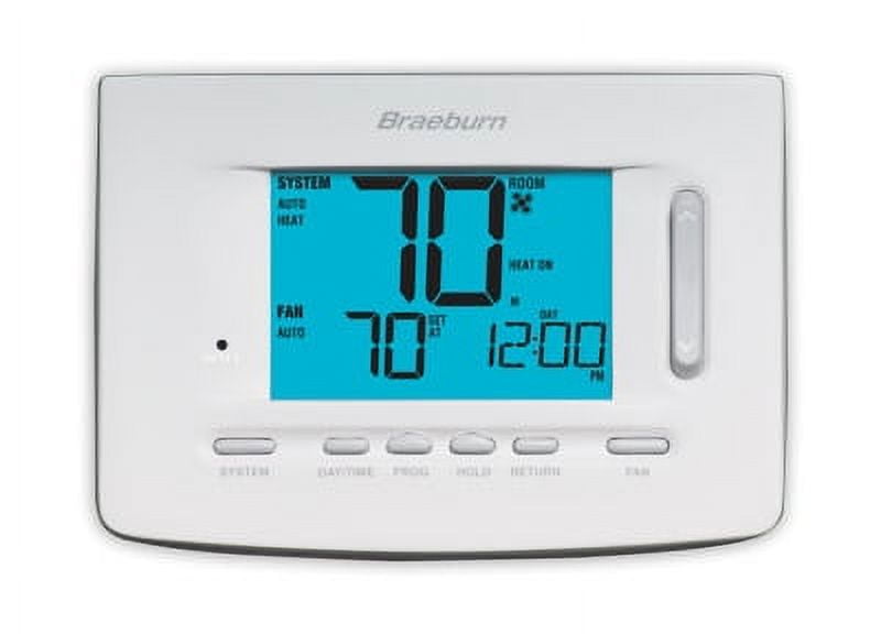 Braeburn 7 Day Programmable Thermostat 1 Heat/1 Cool Premier Series